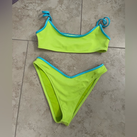 Frankies Bikinis Terry Bikini in Siren - Picture 2 of 7